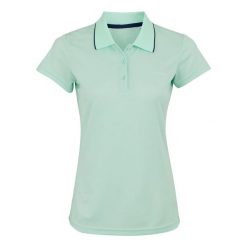 Koszulka Polo Damska Maverick V. Niebieskie koszulki polo Regatta, bez wzorów, bez kołnierzyka, bez ramiączek. Za 84.99 zł.