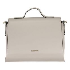 Torebka w kolorze beżowym - (S)30 x (W)24 x (G)12 cm. Brązowe torby na ramię Calvin Klein, bez wzorów, z materiału, na ramię, bez dodatków. W wyprzedaży za 589.95 zł.