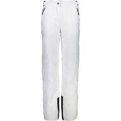 Spodnie narciarskie damskie CMP 3W18596N. Białe spodnie narciarskie CMP, m, bez wzorów, z elastanu, narciarskie. Za 459.99 zł.