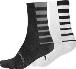 Skarpetki Endura Coolmaxｮ Stripe (x2). Białe skarpety ENDURA, bez wzorów, z materiału. Za 79.99 zł.