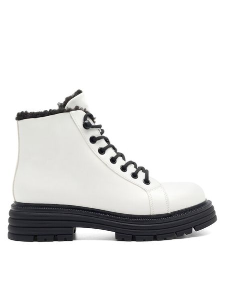 Jenny Fairy Trapery MELODY WS6126-08 Biały. Białe trapery i śniegowce Jenny Fairy, z tworzywa sztucznego. Za 169.99 zł.