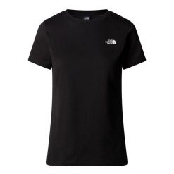The North Face Koszulka S/S Simple Dome Nf0A87Nhjk3. Czarne koszulki sportowe The North Face, bez wzorów, bez ramiączek. Za 93.99 zł.
