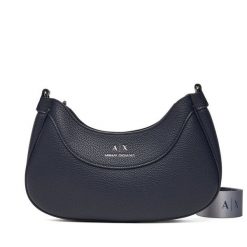 Torebka Armani Exchange. Niebieskie torebki klasyczne Armani Exchange, bez wzorów, bez dodatków. Za 569.99 zł.