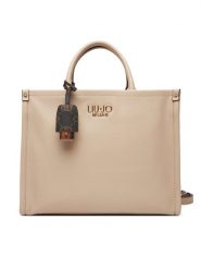 Liu Jo Torebka Ecs M Tote AF5206 E0058 Beżowy. Brązowe torebki klasyczne Liu Jo, bez wzorów, ze skóry, bez dodatków. Za 719.99 zł.