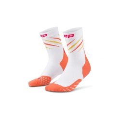 Skarpetki damskie sportowe Skarpetki kompresyjne biegania Claws CEP. Białe skarpety CEP, bez wzorów, ze skóry. Za 74.00 zł.