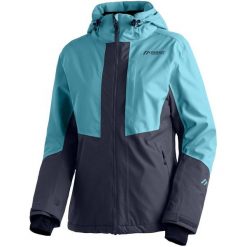 Damska kurtka narciarska Maier Sports Campigna. Niebieskie kurtki narciarskie Maier Sports, l, bez wzorów, z materiału, bez kaptura, narciarskie. Za 883.00 zł.