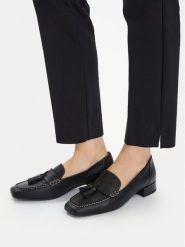 Vagabond Shoemakers Półbuty Debbi 6118-101-87 Czarny. Czarne czółenka Vagabond Shoemakers, bez wzorów, ze skóry, bez obcasa, na obcasie, bez zapięcia. Za 342.99 zł.