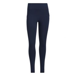 Damskie legginsy adidas Ultimate365 Climawarm. Niebieskie legginsy Adidas, bez wzorów. Za 349.60 zł.