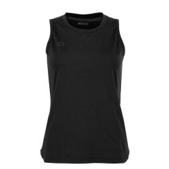 Damski tank top Stanno Functionals. Czarne topy STANNO, bez wzorów, bez kołnierzyka, bez ramiączek. Za 180.00 zł.
