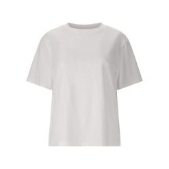 Koszulka damska Athlecia Lexy. Białe bluzki Athlecia, bez wzorów, sportowe, bez kołnierzyka, bez ramiączek. Za 178.00 zł.