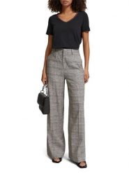 Scotch & Soda Koszulka w kolorze czarnym rozmiar: XS. Czarne bluzki Scotch & Soda, xs, bez wzorów, z bawełny, bez kołnierzyka, bez ramiączek. Za 57.20 zł.