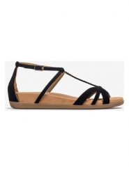 Unisa Skórzane sandały w kolorze czarnym rozmiar: 37. Czarne sandały Unisa, bez wzorów, klasyczne, z otwartym noskiem, bez obcasa, bez zapięcia. Za 217.99 zł.