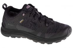 Buty trekkingowe damskie, Keen W Terradora II WP. Czarne trekkingi Keen, z materiału, przed kostkę, trekkingowe. Za 429.99 zł.