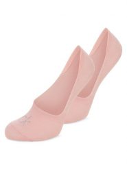 Calvin Klein Skarpety w 2-paku Kobiety Modal różowy jednolity, 35-38. Czerwone skarpety Calvin Klein, bez wzorów. Za 64.95 zł.