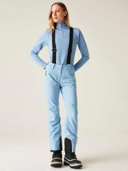 Dare 2b Spodnie narciarskie "Diminish" w kolorze błękitnym rozmiar: 42. Niebieskie spodnie dresowe Dare 2b, m, bez wzorów, narciarskie. Za 302.35 zł.