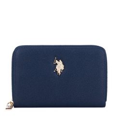 Portfel U.S. Polo Assn. Niebieskie portfele U.S. Polo Assn., bez wzorów. Za 159.99 zł.