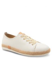 Lasocki Espadryle WI16-BENTA-01 Biały. Białe espadryle Lasocki, bez wzorów, ze skóry, bez obcasa, bez zapięcia. Za 199.99 zł.