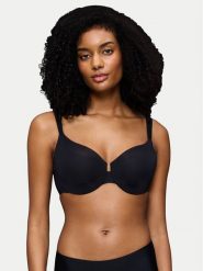 Triumph Biustonosz z fiszbiną Illusion Curve 10224856 Czarny. Czarne biustonosze Triumph, bez wzorów, z syntetyku. Za 229.99 zł.