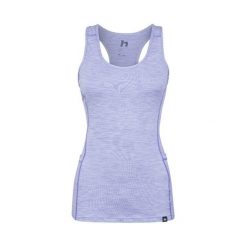 Damski tank top Hannah Rina. Niebieskie topy Hannah, bez wzorów, bez kołnierzyka, bez ramiączek. Za 212.10 zł.
