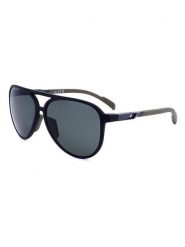 Adidas Okulary przeciwsłoneczne unisex w kolorze czarno-granatowym rozmiar: 58. Czarne okulary przeciwsłoneczne Adidas, bez wzorów, z tworzywa sztucznego. Za 245.38 zł.