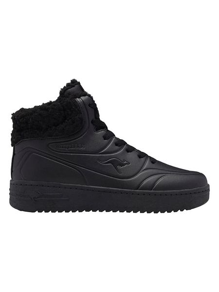 Kangaroos Sneakersy "K-Top Scoop Mid" w kolorze czarnym rozmiar: 39. Czarne trampki KangaROOS, bez wzorów, z materiału, za kostkę, bez zapięcia. Za 148.96 zł.
