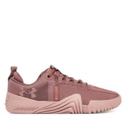 Buty na siłownię Under Armour. Czerwone obuwie sportowe Under Armour, bez zapięcia, na fitness i siłownię. Za 499.99 zł.
