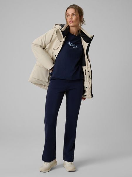 4F Spodnie dresowe z modalem damskie - granatowe M. Niebieskie spodnie dresowe 4f, m, bez wzorów, z dresówki. W wyprzedaży za 129.99 zł.