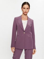 Maryley Marynarka 23IB187/41SK Fioletowy Regular Fit. Fioletowe marynarki i żakiety Maryley, s, bez wzorów, z syntetyku. Za 549.99 zł.
