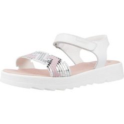 Sandały PABLOSKY 431100P Biały. Białe sandały PABLOSKY, bez wzorów, ze skóry, bez obcasa, bez zapięcia. Za 215.99 zł.