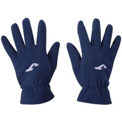 Rękawice do piłki nożnej dla dorosłych Joma Polar. Niebieskie rękawiczki Joma, bez wzorów, z polaru, sportowe. Za 29.99 zł.