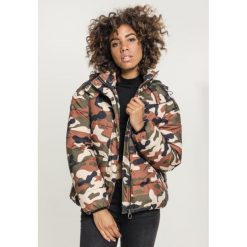 Parka damska w dużych rozmiarach Urban Classic boyfriend. Brązowe parki Urban Classics, na zimę, casualowe, bez kaptura. Za 380.00 zł.