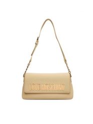 LOVE MOSCHINO Torebka JC4109PP1OKD0129 Beżowy. Brązowe torebki klasyczne Love Moschino, bez wzorów, ze skóry, bez dodatków. Za 809.99 zł.