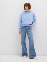 MAVI Bluza w kolorze błękitnym rozmiar: S. Niebieskie bluzy Mavi, s, bez wzorów, bez kaptura. Za 104.95 zł.