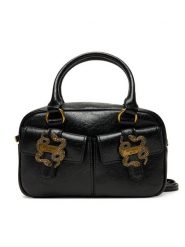 Just Cavalli Torebka 79RA4BX2 ZS969 Czarny. Czarne torebki klasyczne Just Cavalli, bez wzorów, ze skóry, bez dodatków. Za 779.99 zł.
