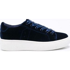 Steve Madden - Tenisówki. Niebieskie trampki Steve Madden, bez wzorów, z materiału, bez zapięcia. W wyprzedaży za 159.90 zł.