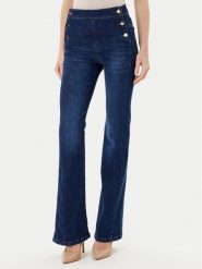 Rinascimento Jeansy CFC0124950003 Niebieski Flare Fit. Niebieskie jeansy Rinascimento, m, bez wzorów. Za 569.99 zł.