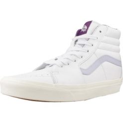 Tenisówki Vans Model Sk8-hi Premium Leather Kolor Biały. Białe trampki Vans, bez wzorów, ze skóry, bez zapięcia. Za 318.99 zł.
