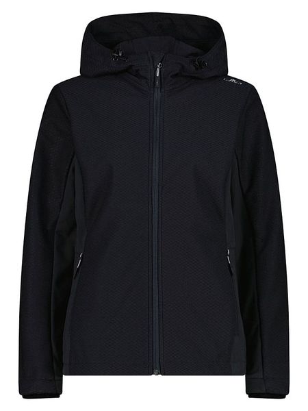 Cmp Kurtka softshellowa w kolorze czarnym rozmiar: 38. Czarne kurtki sportowe CMP, m, bez wzorów, z tkaniny, bez kaptura, outdoorowe. Za 204.95 zł.