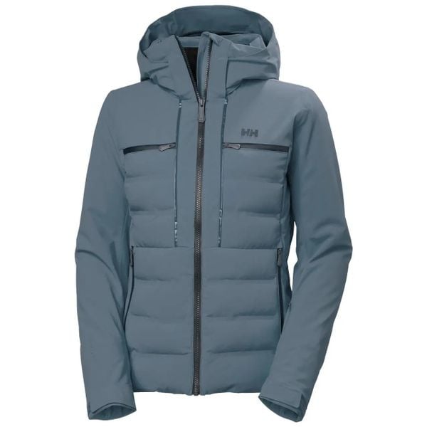 Damska kurtka narciarska Helly Hansen Alphelia Elevate. Szare kurtki narciarskie Helly Hansen, l, bez wzorów, z elastanu, bez kaptura, narciarskie, primaloft. Za 1,866.00 zł.