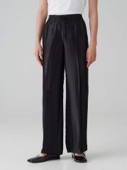 OPUS Spodnie w kolorze czarnym rozmiar: 36. Czarne spodnie materiałowe Opus, bez wzorów, z materiału, z podwyższonym stanem. Za 130.99 zł.