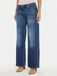 Guess Jeansy W4YA96 D5926 Granatowy Relaxed Fit. Niebieskie jeansy Guess, z aplikacjami. Za 249.99 zł.