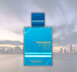 Amber Oud Aqua Dubai 75 ml woda perfumowana unisex. Perfumy damskie AL HARAMAIN. W wyprzedaży za 259.00 zł.