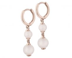 Kolczyki z mosiądzu pozłacane z kwarcami. Kolczyki Artelioni, z kwarcem, pozłacane. Za 119.00 zł.