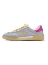 Tamaris Sneakersy w kolorze błękitno-różowo-żółtym rozmiar: 37. Niebieskie trampki Tamaris, bez wzorów, z materiału, bez zapięcia. Za 149.31 zł.