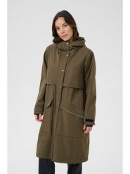 Kaffe Płaszcz przeciwdeszczowy w kolorze khaki rozmiar: 34. Brązowe kurtki sportowe Kaffe, bez wzorów, bez kaptura, outdoorowe. Za 295.99 zł.