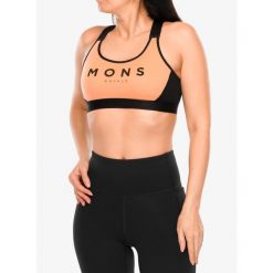 Stanik sportowy Mons Royale Stella X-Back Bra. Brązowe bielizna sportowa Mons Royale, s, bez wzorów. Za 167.99 zł.