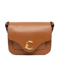 COCCINELLE Skórzana torebka w kolorze jasnobrązowym - 21 x 15 x 9 cm rozmiar: onesize. Brązowe torby na ramię Coccinelle, bez wzorów, z materiału, na ramię, bez dodatków. Za 770.51 zł.