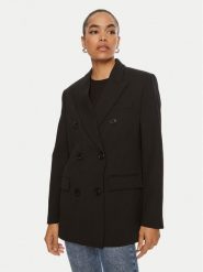Pinko Marynarka Guinea 103695 A1XX Czarny Regular Fit. Czarne marynarki i żakiety Pinko, bez wzorów, z syntetyku. Za 1,039.00 zł.
