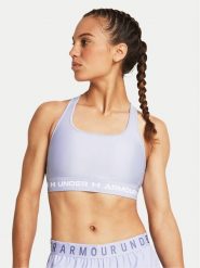 Under Armour Biustonosz sportowy Crossback Mid Bra 1361034-539 Niebieski Compression Fit. Niebieskie bielizna sportowa Under Armour, s, bez wzorów, z syntetyku. Za 129.99 zł.