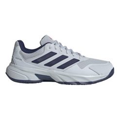 Buty sportowe adidas Courtjam Control 3 Clay niebieskie do padla. Niebieskie obuwie sportowe Adidas, bez zapięcia, tenisowe. Za 379.99 zł.